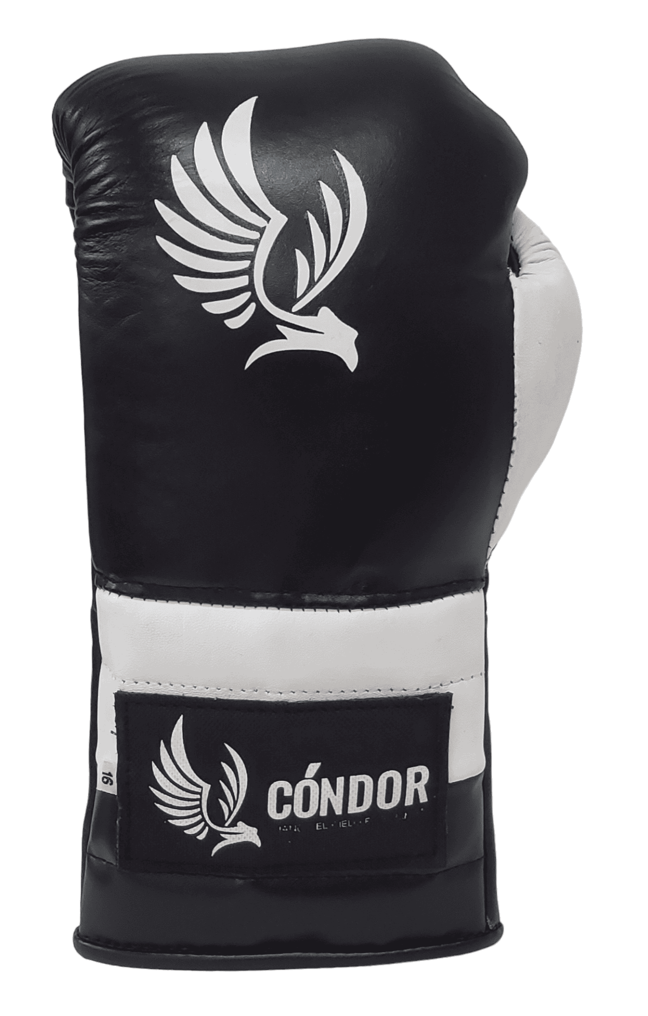 Guante de Boxeo Cordón Negro/Blanco - Imagen 2